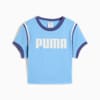 FUTURE.PUMA.ARCHIVE Graphic Baby Tee Women, Team Light Blue, small