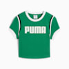 FUTURE.PUMA.ARCHIVE Graphic Baby Tee Women, Archive Green, small-SEA