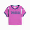 FUTURE.PUMA.ARCHIVE Graphic Baby Tee Women, Wild Berry, small-SEA