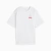 Wardrobe Essentials Relaxed Graphic Tee Women, PUMA White, small