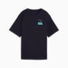 Wardrobe Essentials Relaxed Graphic Tee Women, New Navy, small