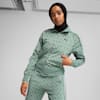 Road To Unity Printed T7 Track Jacket Women, Green Moon-AOP, small