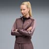 Veste de survêtement courte T7 ALWAYS ON Femme, Raisin, small