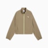 DARE TO Oversized Zip-Off Woven Jacket Women, Velvet Moss, small