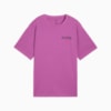 ESS FLORAL PACK Relaxed Graphic Tee Women, Wild Berry, small