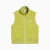 DARE TO Full-Zip Woven Vest Women, Sea Kelp, small