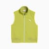 DARE TO Women's Full-Zip Woven Vest, Sea Kelp, small