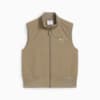 DARE TO Full-Zip Woven Vest Women, Velvet Moss, small
