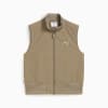 DARE TO Women's Full-Zip Woven Vest, Velvet Moss, small