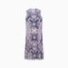 DARE TO Mesh Column Dress Women, Cool Weather-AOP, small
