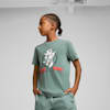 SUPER PUMA I T-shirt met print voor jongeren, Green Moon, small