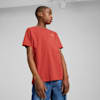 WARDROBE ESS Tee - Youth 8-16 years, Red Fire, small-AUS