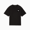 Wardrobe Essentials Boxy Tee - Youth 8-16 years, PUMA Black, small-NZL
