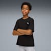 Wardrobe Essentials Boxy Tee - Youth 8-16 years, PUMA Black, small-AUS