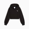 WARDROBE ESSENTIALS Short Length Hoodie - Youth 8-16 years, PUMA Black, small-AUS