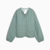 Relaxed Reversible Liner Jacket Women, Green Moon, small