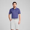 Męska koszulka polo do golfa Pure 2.0, Blue Crystal, small