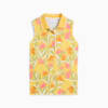Damska golfowa koszulka polo bez rękawów PUMA x DANI DAZEY, Sunny Yellow, small