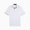 PUMA x PALM TREE CREW Tipped Golf-Polo Herren, White Glow, small