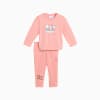 PUMA x HELLO KITTY AND FRIENDS Minicats Crew Set - Infants 0-4 years, Pink Fruit, small-AUS