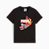 PUMA x HOT WHEELS™ Graphic Tee Kids, PUMA Black, small-SEA