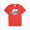 T-shirt grafica PUMA x HOT WHEELS™ per bambini, Red Fire, small