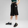 กางเกงยีนส์ขาสั้นผ้าทอเด็กโต PUMA x HARRY POTTER, PUMA Black, small-THA