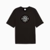 PUMA X HARRY POTTER Unisex Oversized Graphic Tee, PUMA Black, small-AUS