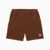 PUMA x TMNT Relaxed 7 inches Shorts Men, Chocotart, small-VNM
