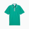 PUMA x ARNOLD PALMER Tipped Jacquard Golf Polo Men, Sparkling Green, small