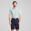 PUMA x ARNOLD PALMER Tipped Jacquard Golf Polo Men, Peaceful Blue, small-THA