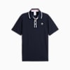 PUMA x ARNOLD PALMER Tipped Jacquard Men's Golf Polo, Deep Navy, small-AUS