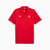 Scuderia Ferrari HP Race Cloudspun Polo Men, Rosso Corsa, small-SEA