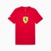 Scuderia Ferrari HP Race Coloured Big Shield Tee Men, Rosso Corsa, small