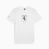 Scuderia Ferrari Race Tonal Big Shield Men's Tee, PUMA White, small-AUS