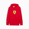 Scuderia Ferrari HP Race Big Shield Hoodie Herren, Rosso Corsa, small