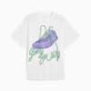Lace Em Up Unisex Oversized Basketball Tee, PUMA White, small-AUS