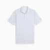 PUMA x ARNOLD PALMER Tea Time Golf Polo Men, White Glow-Zen Blue, small-SEA