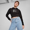 Felpa con cappuccio CLASSICS Artisanal da donna, PUMA Black, small