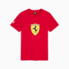 Scuderia Ferrari HP Race Colored Big Shield Tee Youth, Rosso Corsa, small-SEA