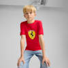 Scuderia Ferrari HP Race Colored Big Shield Tee Youth, Rosso Corsa, small-SEA