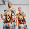 Dylan Tentoonstelling basketbal-T-shirt voor heren, Light Sand, small