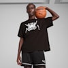 Jaws Core Basketball Tee Men, PUMA Black, small