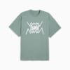 Jaws Core basketbalshirt voor heren, Green Moon, small