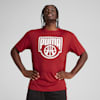 Posterize Tee I Men, Dark Crimson, small-SEA