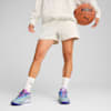 Stewie Prism Women's Basketball Shorts, Vapor Gray Heather, small-AUS