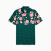 MATTR Freshly Picked Golf Polo Men, Dark Myrtle-Pink Fruit, small