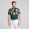 MATTR Freshly Picked golfpoloshirt voor heren, Dark Myrtle-Pink Fruit, small