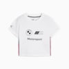 Camiseta corta con diseño gráfico BMW M Motorsport para mujer, PUMA White, small