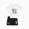 Conjunto de playera y shorts BMW M Motorsport para infantes, PUMA White, small